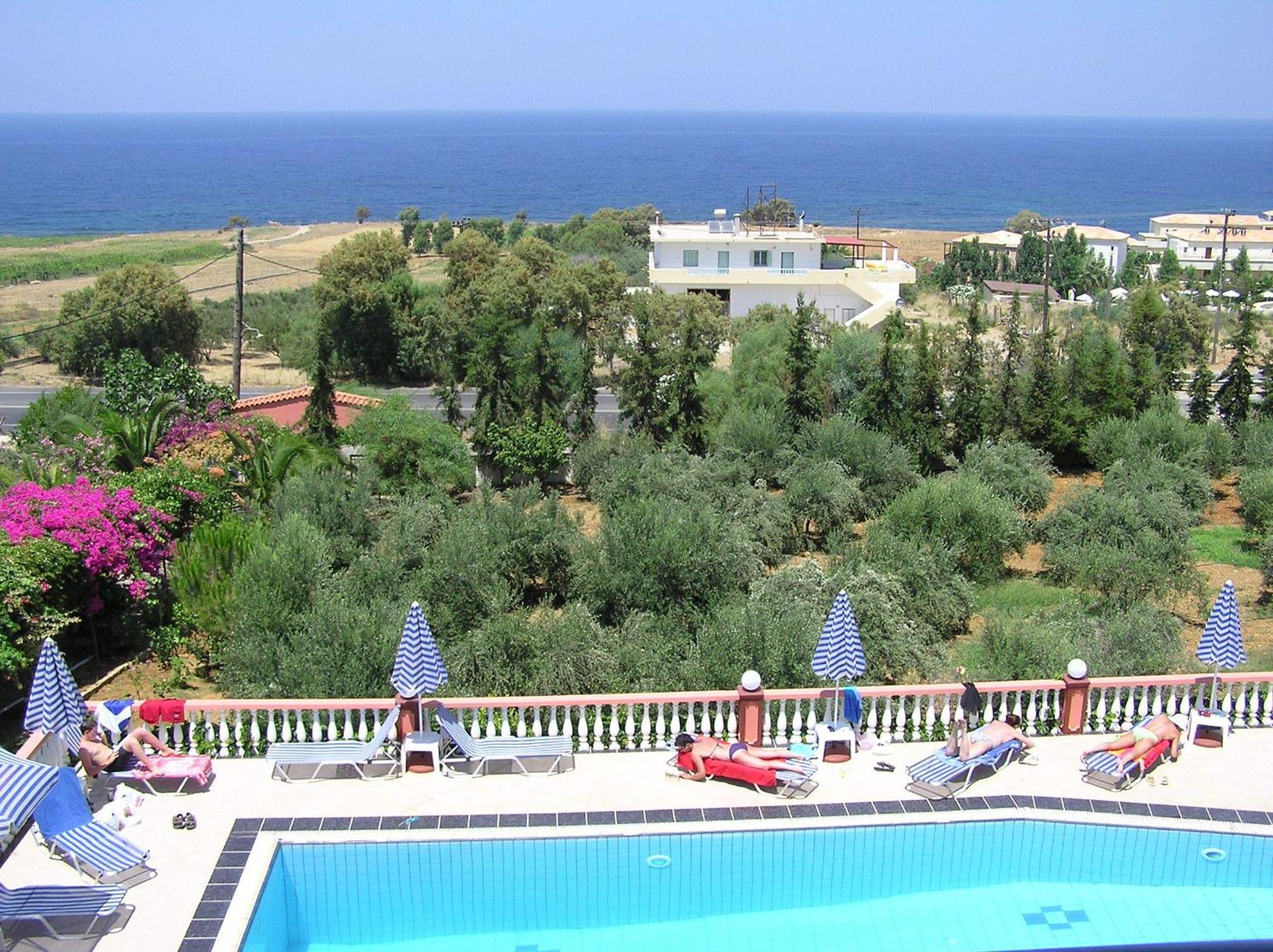 Knossos Aparthotel Pánormos Exteriör bild